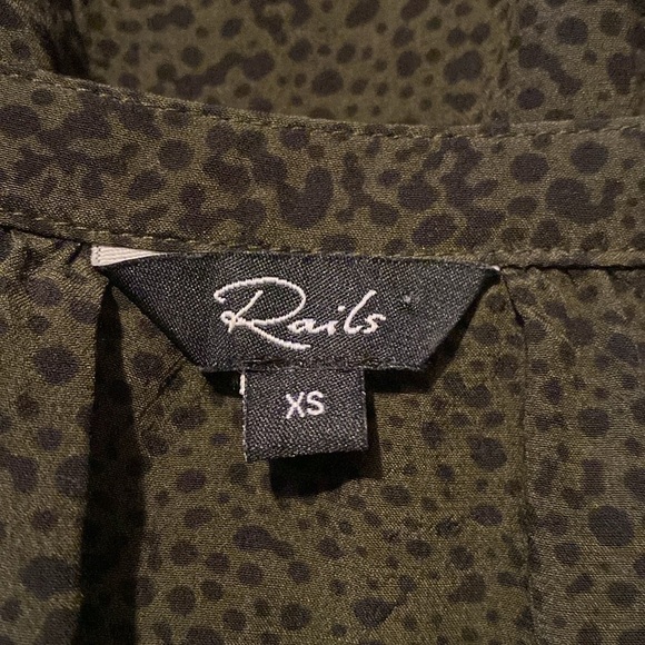 Rails Jasmine Long Sleeve Snake Print Dress - Picture 4 of 8